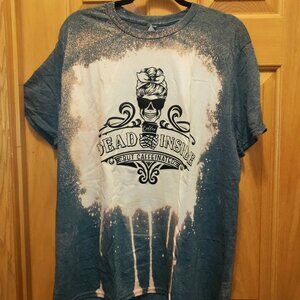Dead inside but caffeinated T-shirt sz XL